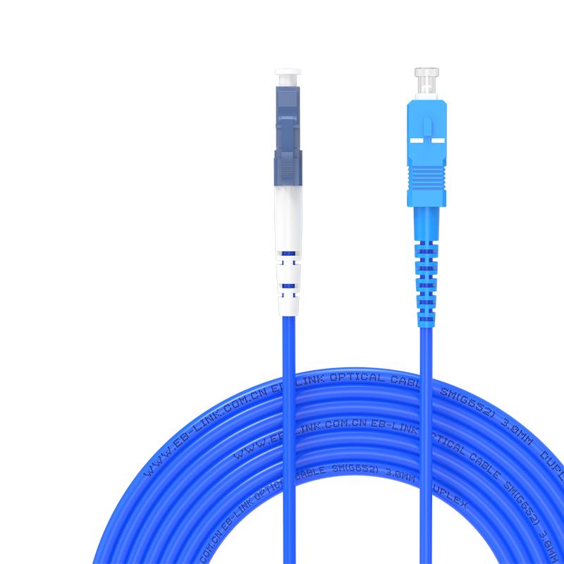 EB-LINK Telecom-Grade Armored Single-Mode Fiber Optic Patch Cable