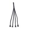 Pwm Fan Splitter 4Pin Adapter Cable 1 To 1 2 3 4 Computer Cpu Fan Splitter Cable