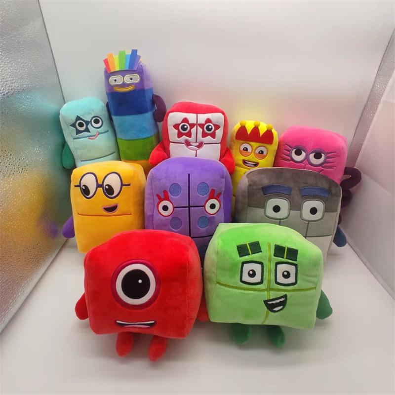 Математические строительные блоки Numberblocks Мягкая игрушка для детей