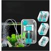 Ultra Silent Aquarium Air Pump Low Noise Silent Operation Automatic Mute Aerator Pump High Power Adjustable