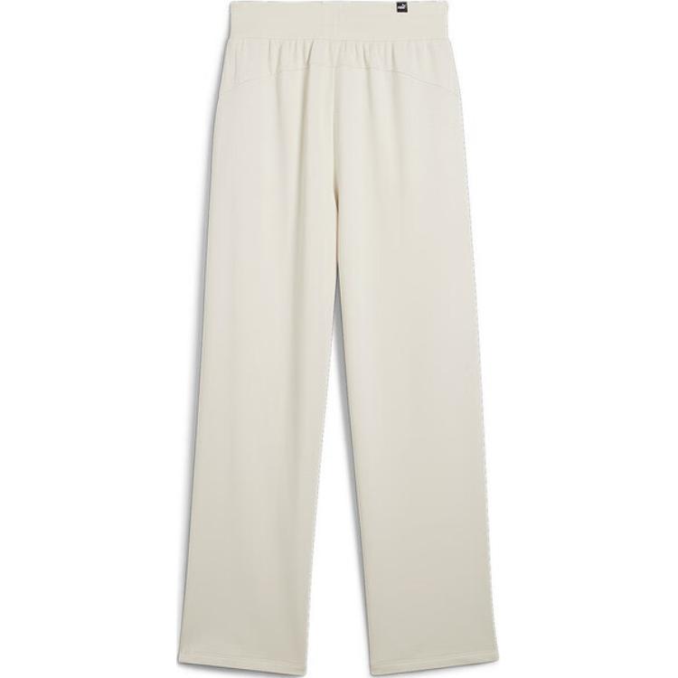 Puma Удобные повседневные спортивные брюки с логотипом и средней талией, женские брюки бежевого цвета 685573-87