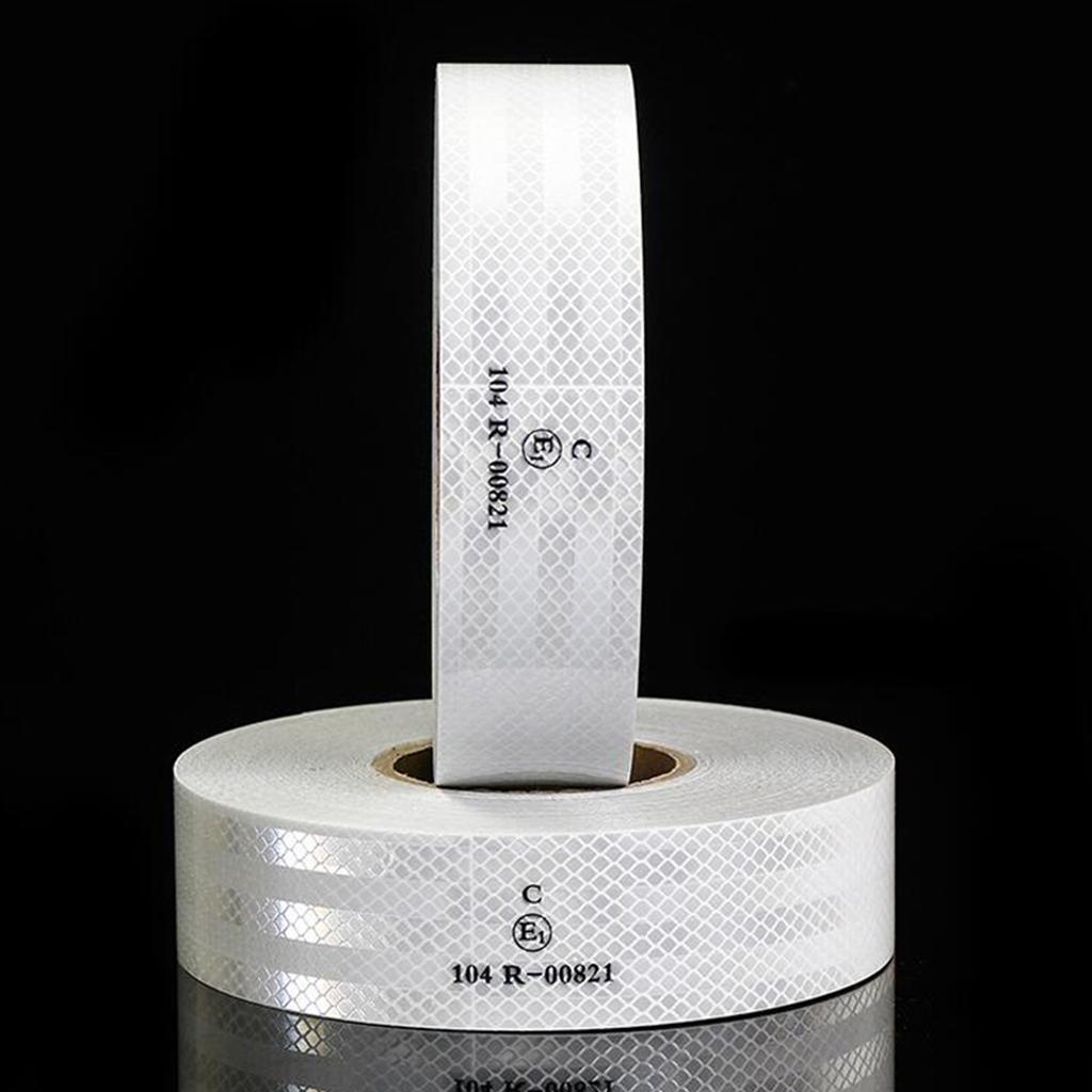 Светоотражающая клейкая лента высокой интенсивности Предупреждающая заметность Автомобильные наклейки Светоотражающая полоса Для грузовика Прицепа Безопасность Аксессуар