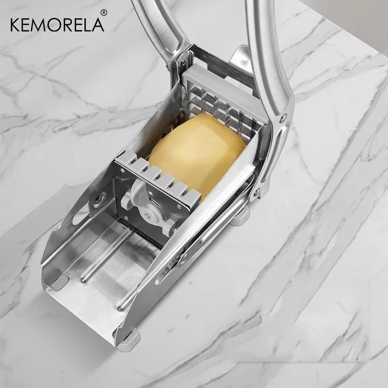 Овощерезка 4 в 1 - Многофункциональная ручная терка для картофеля, моркови, огурца с 4 лезвиями из нержавеющей стали и контейнером, легко моется