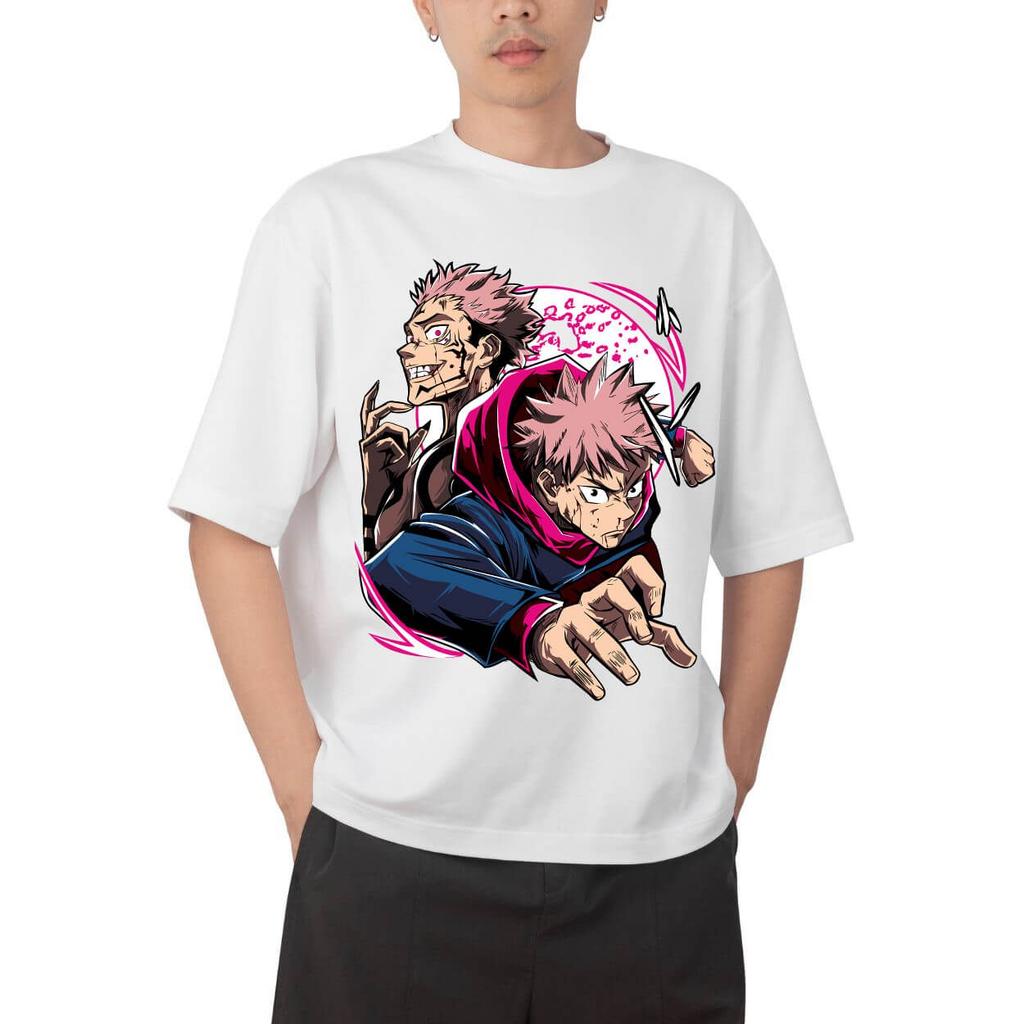 Jujutsu Kaisen Сатору Годжо Техника Полый Фиолетовый Аниме Принт Футболка Мужская 2026 Лето Повседневная Уличная Одежда Хлопковые Футболки Оверсайз