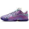 Баскетбольные кроссовки LeBron 22 Support, унисекс, фиолетовые, белые, зеленые, азиатская версия, HV8453-001
