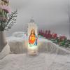 Иисус Католический Христианский Религиозная Церемония Дева Электронный Безпламенный Светодиодный Религиозный Свеча Свет Украшение