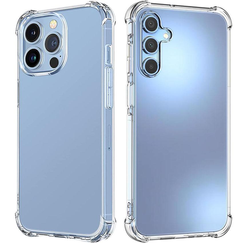 Shockproof Clear Silicone Soft Case For VIVO Y02S Y16 Y02 Y100 Y200E Y11 Y15S Y10 Y17S Y20 Y200 Y21 Y33S Y22 Y22S 5G TPU Cover