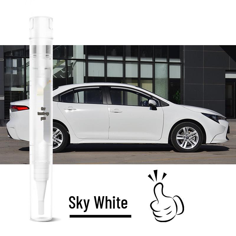 Маркер-подкраска Toyota для Highlander 8-го поколения, Camry, Corolla, Levin, RAV4 - Жемчужный и Черный/Белый