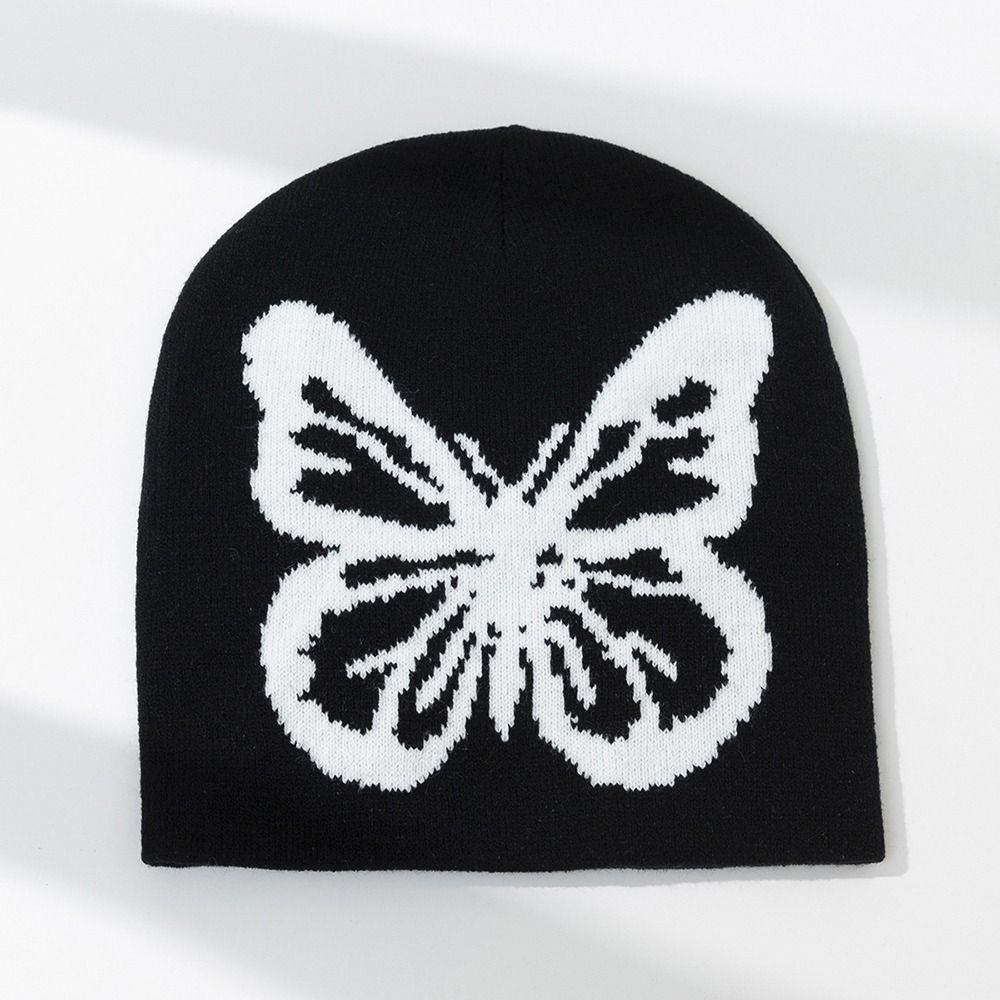 Y2k Knitting Cap Hat Wool Acrylic Hip Hop Cap Fashion Cold Cap Men Women