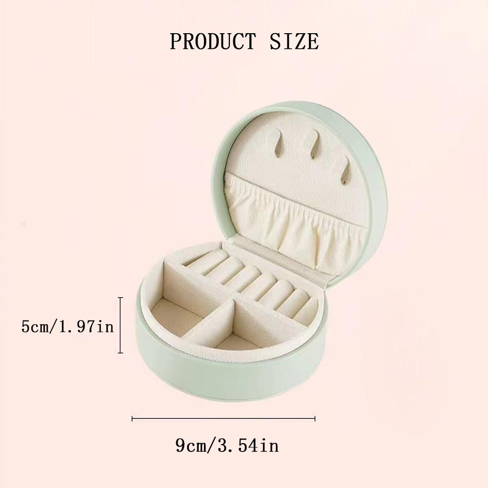 Многоцветная шкатулка для украшений, креативные переносные сумки, сумки, ожерелья, кольца, серьги, дорожная шкатулка для хранения украшений