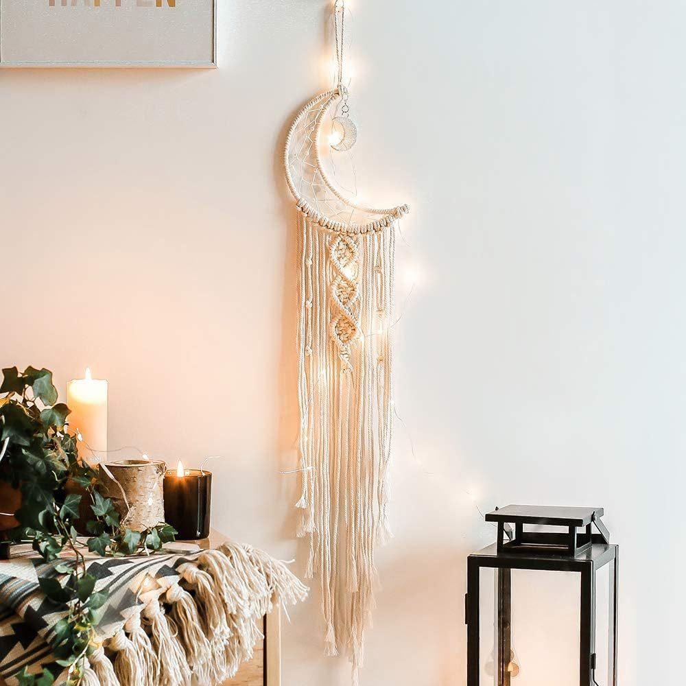 European-style hand-woven cotton rope tapestry tassels for home wall hanging decorative soft furnishing collection