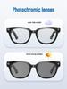 Q1 EyeVue AI Умные очки: Голосовое управление, Перевод фото, Звонки по Bluetooth, Музыка и Запись.