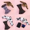 1 Set 30cm DIY Doll Accessories Dolls Skirt Girl Clothes Casual Wear Plush Coat