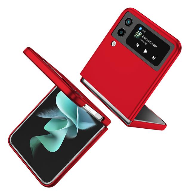 Удобный складной чехол с защитой от падения для Samsung Galaxy Z Flip 4 5g Flip4 Flip 3 Flip3, нескользящие тонкие чехлы для ПК