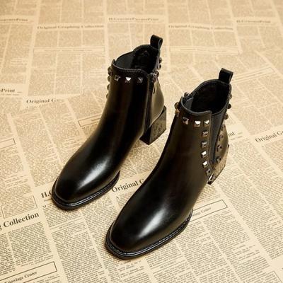 Женские эластичные носки сапоги женские осенне-зимние новые квадратные носки короткие сапоги без застежек модные ботильоны De Mujer