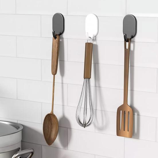 10 шт. настенных крючков, не требуется сверление, отличная липкость, органайзер для прачечной, грузоподъемность 11 фунтов