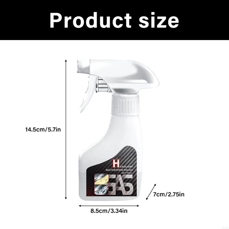 2025 Новая Жидкость для Восстановления Фар Автомобиля Полировка Фар Очиститель Окисления Линз