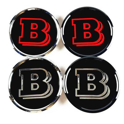 Эмблема решетки зеркала Brabus для Mercedes-Benz A, B, C, E, GLK, GLC, GLE, GLS, G-Class, V-Class