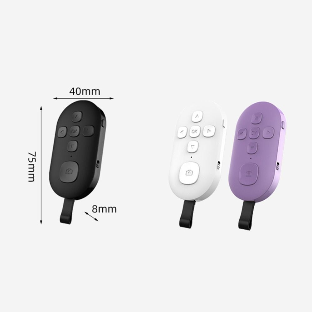 Беспроводная кнопка спуска затвора с 7 клавишами для перелистывания страниц телефона, Bluetooth пульт дистанционного управления для фотографии
