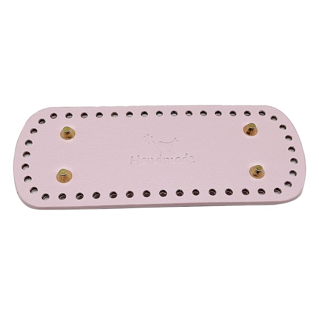 Овальное круглое дно для сумки из кожи с 44 отверстиями, основа для сумки с гвоздями, формовочная подкладка для вязаной сумки через плечо/на плечо, сделанной своими руками