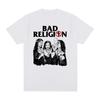 BAD RELIGION Винтажная футболка Панк-рок Американский Хлопок Повседневный Мужской Уличная одежда Унисекс Футболка Новая Футболка Футболка Женские Топы