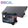 Oscal PowerMax 6000 Портативная электростанция 6000 Вт 3600 Втч LiFePO4 Расширяемый солнечный генератор с 4 розетками переменного тока