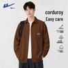 Warrior Men's Casual Corduroy Long-Sleeve Shirt