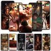 Attack On Titan Anime Case For Xiaomi Poco X3 Nfc X3 M3 Pro X3 F3 Gt F1 Cover For Mi 11t 10t Pro 9t 11 Note 10 Lite Civi Fundas