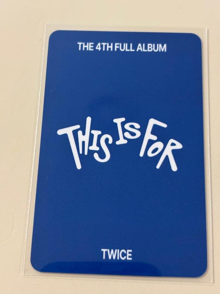 [USED] TWICE THIS IS FOR BDM Bonus Trading Card Sana