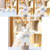 Cute Cartoon Bunny Plush Doll With Pp Cotton Filling For Bag Decor And Collectors