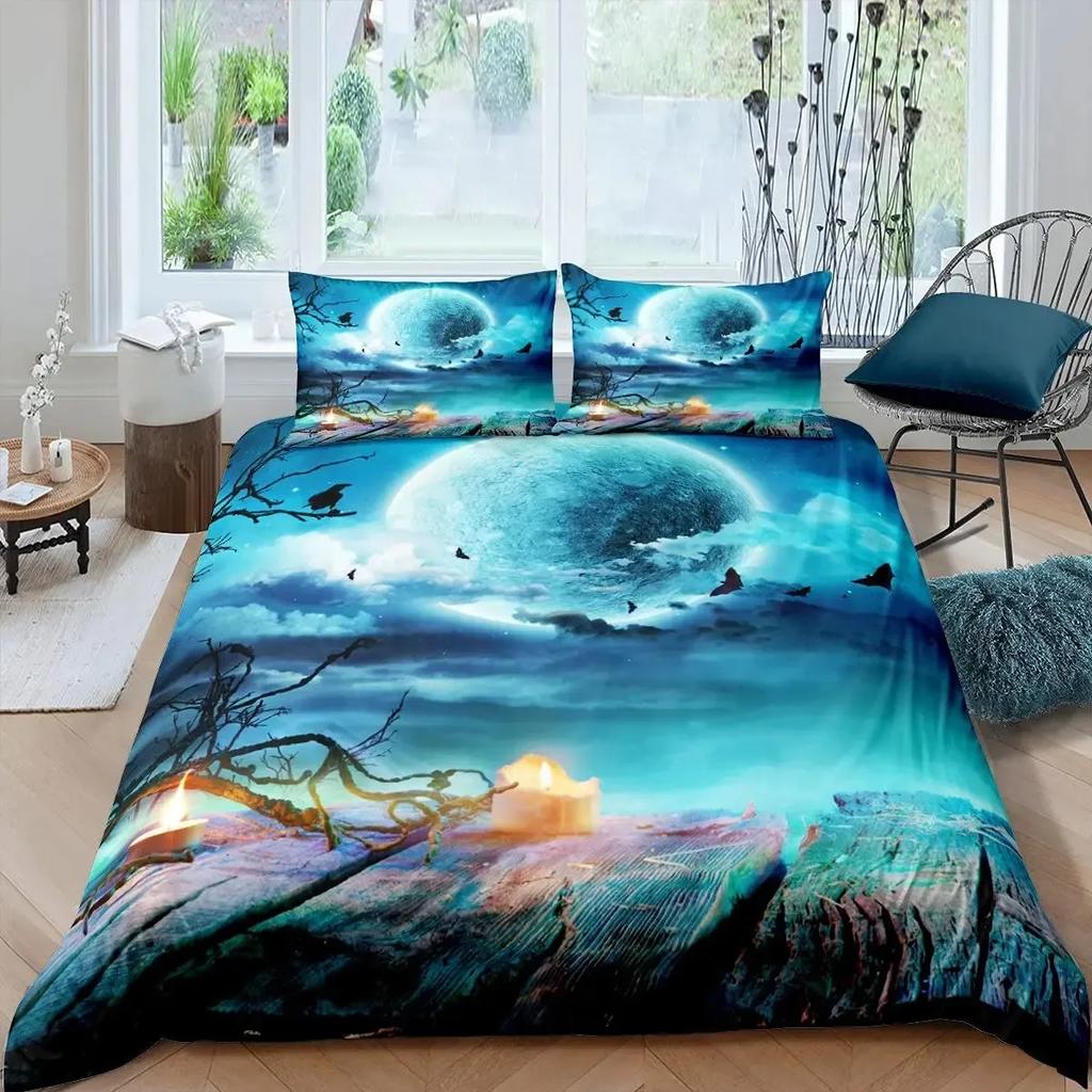 Фэнтезийный комплект пододеяльника для девочек, постельное белье с темой бабочек мечты, цветочный комплект чехла для одеяла для девочек, пододеяльник с цветами и грибами