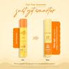 Aqualogica Glow+ Увлажняющий Гель-Солнцезащита - 50 г x 3 | SPF 50+ PA++++ | Протестировано In-Vivo | Фильтры Нового Поколения | 12-часовая* Защита от Солнца | Защита от Загара | F