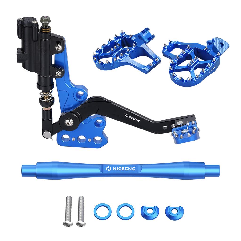 For 2017-2024 Segway X160 X260 Surron Light Bee X S Hydraulic Rear Foot Brake Footrest Footbrake Foot Peg Support Brace Assembly