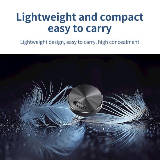 Q37 Прочный диктофон Металлический Маленький Голосовой Файл Шифрование Активированный Диктофон для Дома