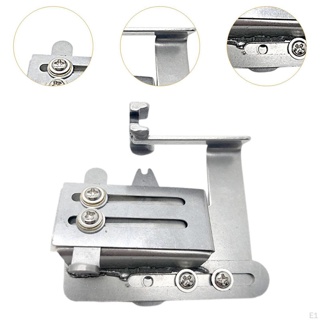 Прижимная лапка в виде ракушки, регулируемая, износостойкая, прочная, профессиональная, промышленная для шитья