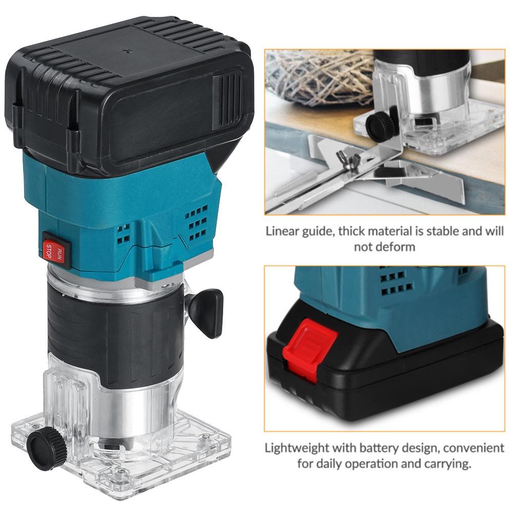 30000r 288 В Электрический триммер по дереву, ламинатор, фрезерный станок для резьбы по дереву, гравировальный долбежный станок, деревообрабатывающий инструмент