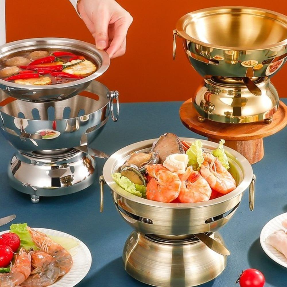 Легкая роскошь Одиночный хот-пот Портативная кастрюля Посуда Китайские хот-поты Вечеринка