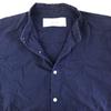 Made in Japan Julien David Long Sleeve Shirt Men M Blue Navy(USED)