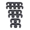 Shufearo 7Mm 8Mm Plastic Spark Plug Wire Separator Divider Loom for Universal Black Separator Divider