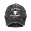 Adjustable Western Cowboy Baseball Hats Washed Cotton Sun Hat Fashion Dad Hat  for Men Women