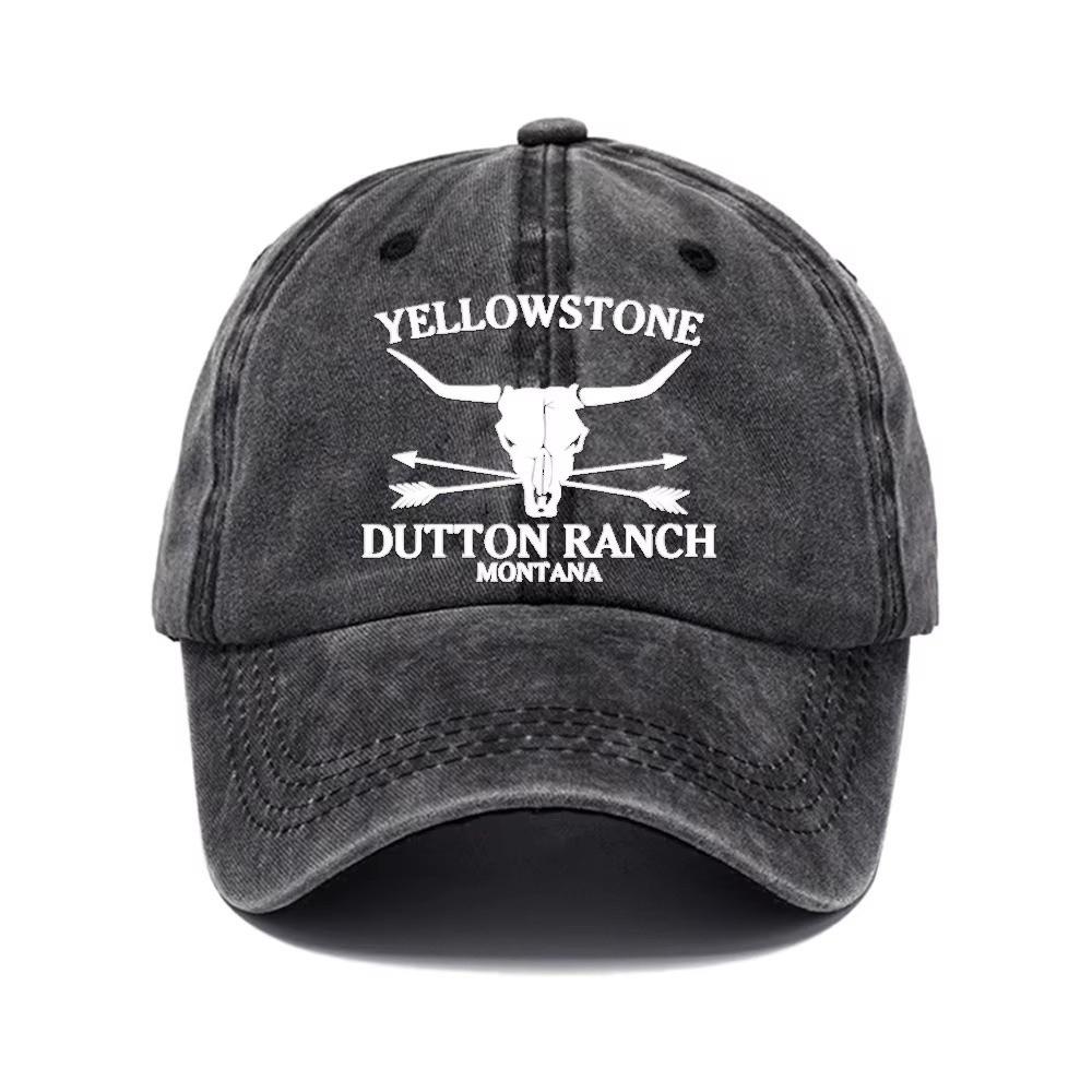 Adjustable Western Cowboy Baseball Hats Washed Cotton Sun Hat Fashion Dad Hat for Men Women
