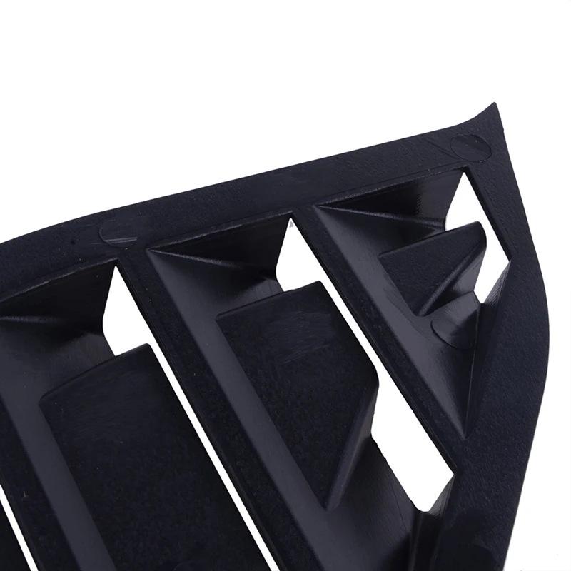 2018 Honda Accord Tenth Gen Carbon Fiber Rear Side Window Louvers - Adhesive Type