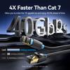 Кабель Ethernet Vention Cat8 SFTP 40 Гбит/с 2000 МГц, сетевой патч-корд RJ45 для маршрутизатора, модема и интернета.