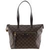 Jena PM Tote Bag N41012 Brown Damier Canvas Women Used