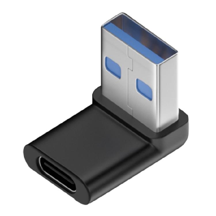 Конвертер Type C Female на USB 3.0 Male 10 Гбит/с Type C на USB 3.0 90 градусов