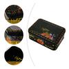 Large Capacity Halloween Candy Storage Box Halloween Tin Container  For Party Decorations