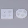 2pcs Transparent Seashell Silicone Mould Seashell Resin Casting Mould  Pendant Making