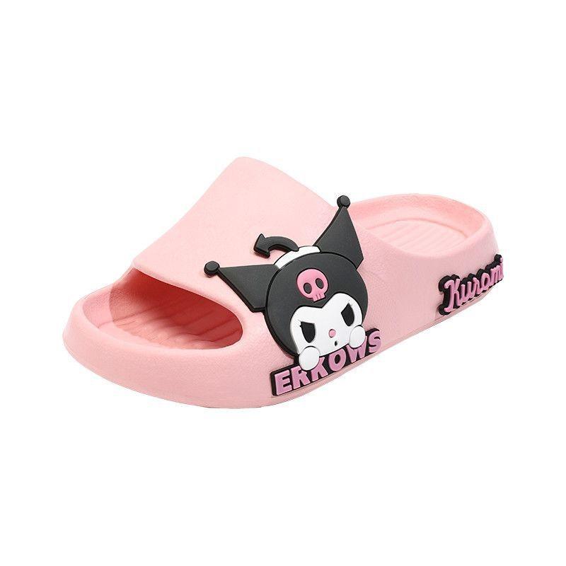 Очаровательные детские тапочки в мультяшном стиле, удобные, нескользящие, мягкие шлепанцы из ЭВА для девочек, разных цветов и размеров, идеально подходят для дома.