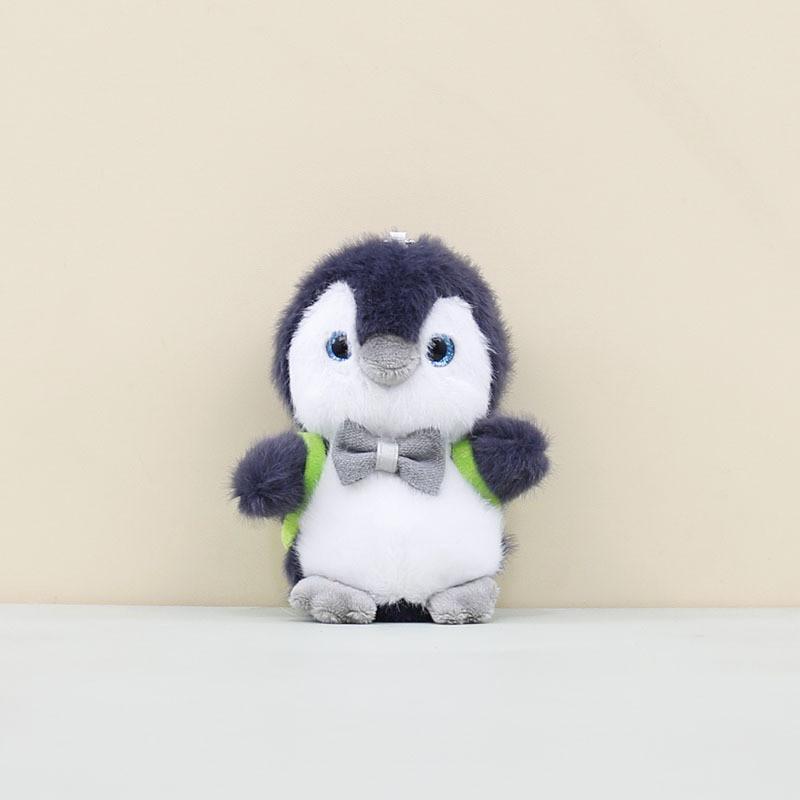 Cute Cartoon Penguin Plush Keychain Soft Pp Cotton Stuffed Animal Accessory