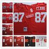San Francisco 49ers Retro NFL Football Jersey Men Women Fan Apparel Cotton Blend Team Sport Shirt